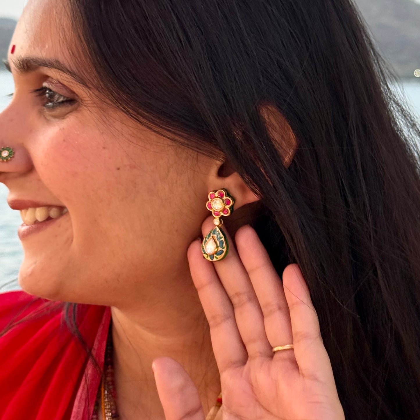 Phool Earrings