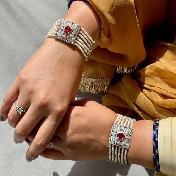 Rooprani Silver Bracelet