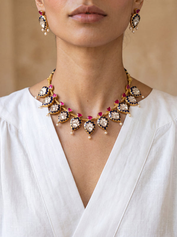 Meena Necklace Set