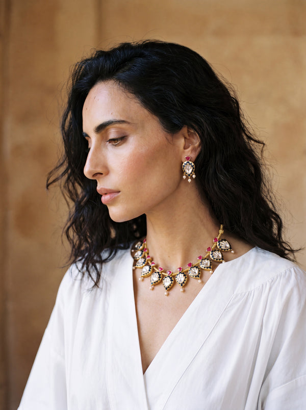 Meena Necklace Set