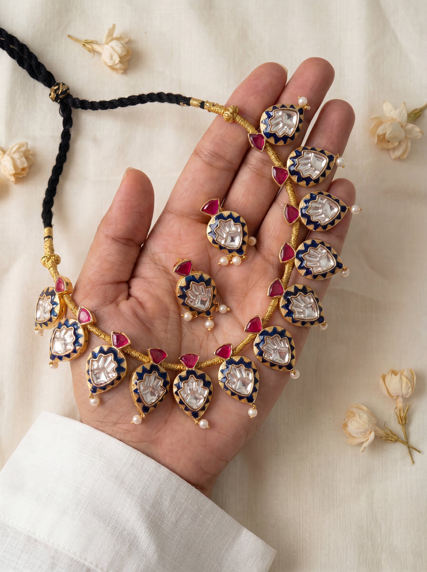 Meena Necklace Set