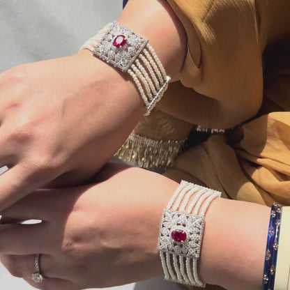 Rooprani Silver Bracelet