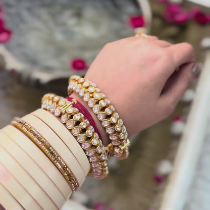 Classic Kundan Bangles