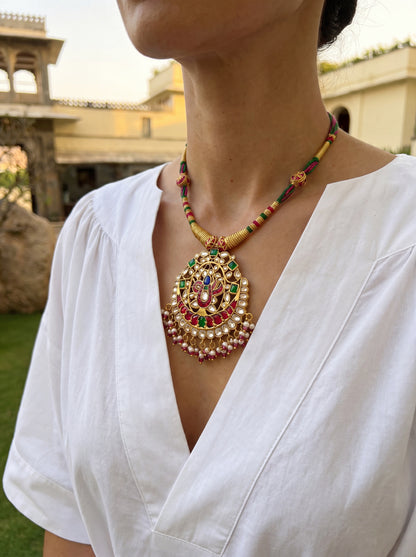 Shrinathji Pendant Set
